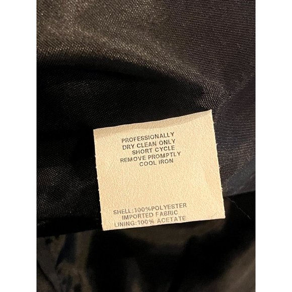 Jessica McClintock Gunne Sax Women Vintage 1990s Prom Maxi Dress Black Sz 5/6 - Picture 8 of 9